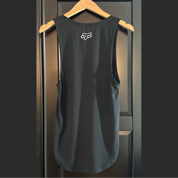 Fox Racing Black Women’s Tank with Red Maple Leaf XS - Picture 2 of 7
